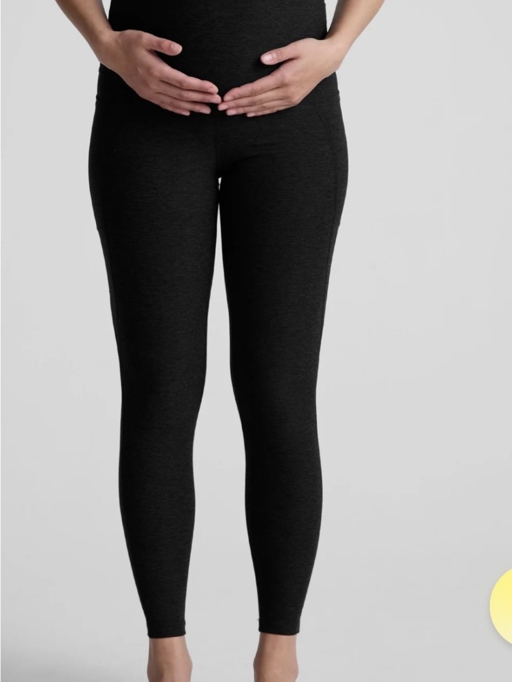Beyond Yoga Love the Bump Midi Maternity Leggings with pocket